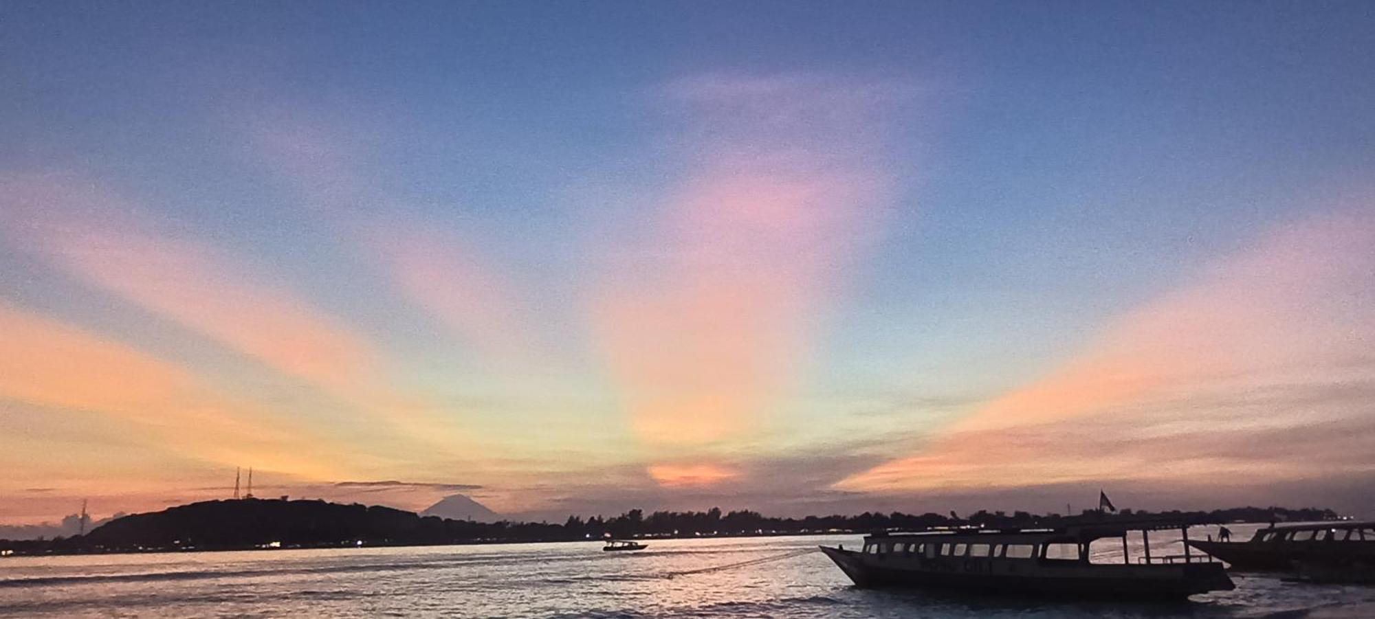 Kampung Meno Bungalows Gili Meno Eksteriør bilde