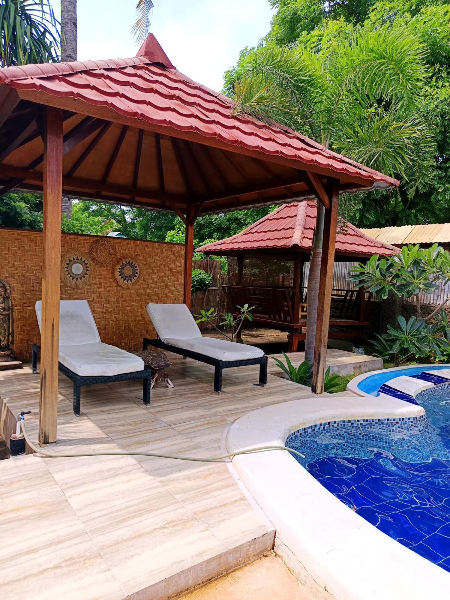 Kampung Meno Bungalows Gili Meno Eksteriør bilde