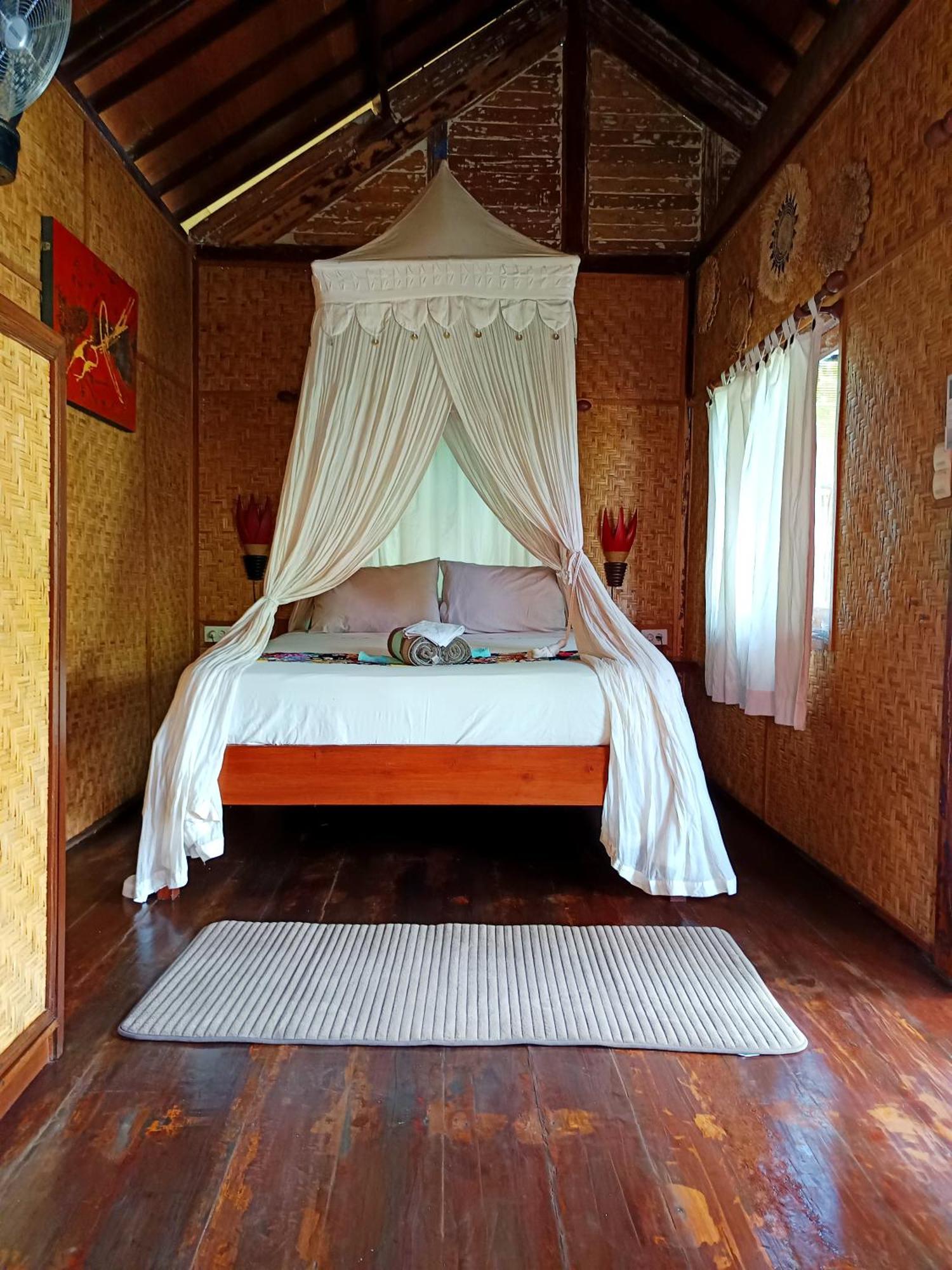 Kampung Meno Bungalows Gili Meno Eksteriør bilde