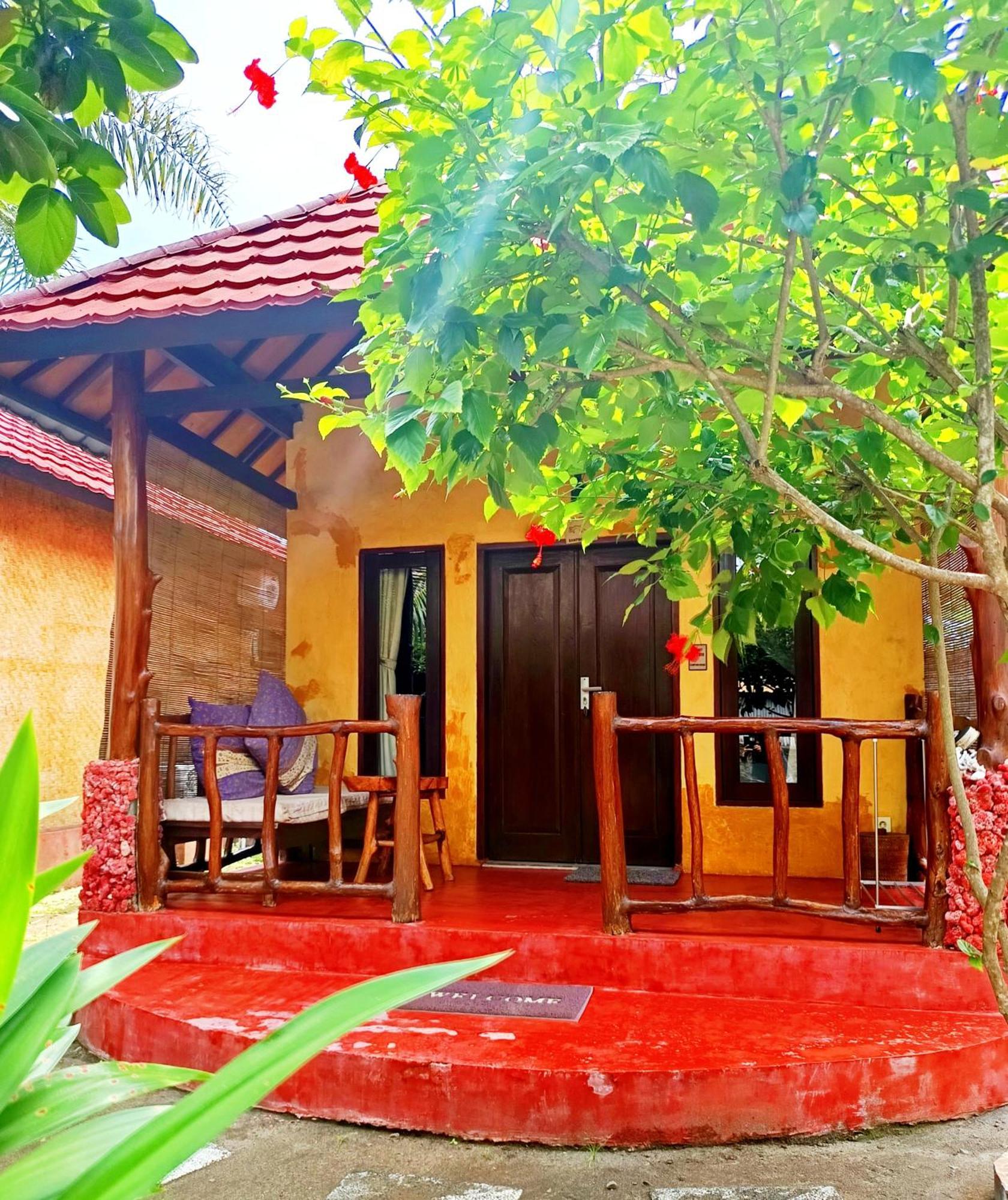 Kampung Meno Bungalows Gili Meno Eksteriør bilde