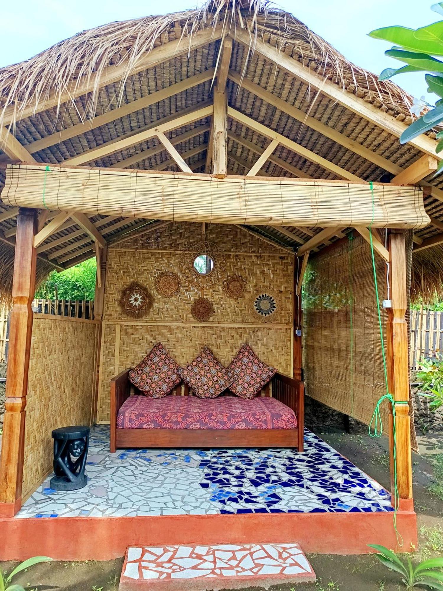 Kampung Meno Bungalows Gili Meno Eksteriør bilde